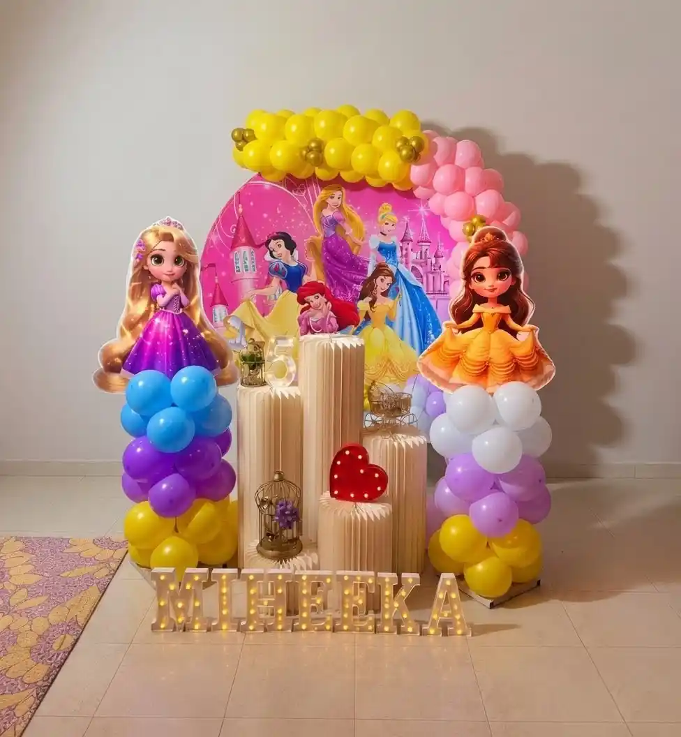 Princess Theme Background Decoration
